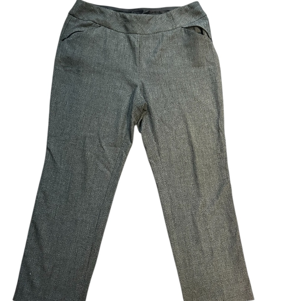 Investments Charcoal Straight Leg Pants size 16S